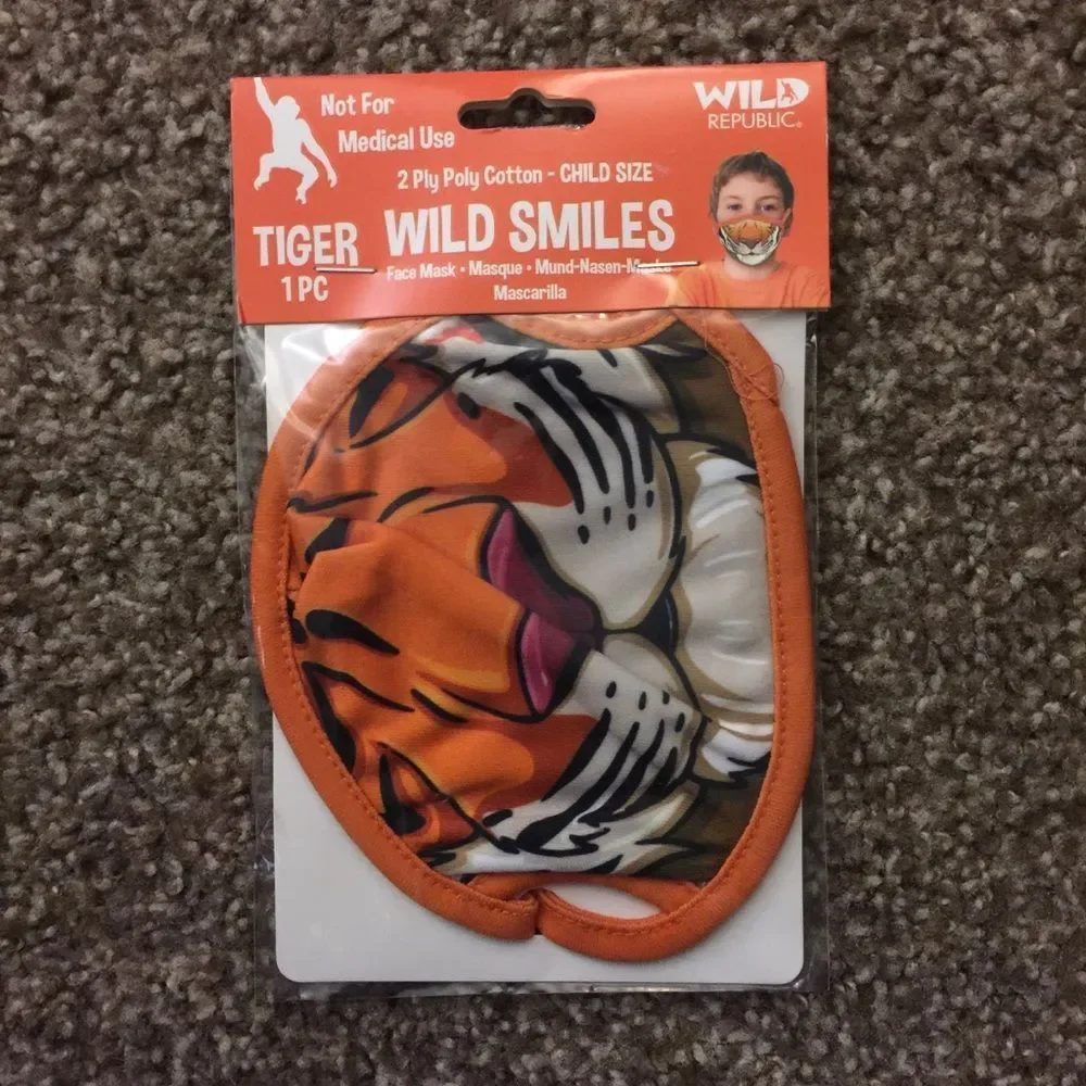 Kids Tiger Face mask